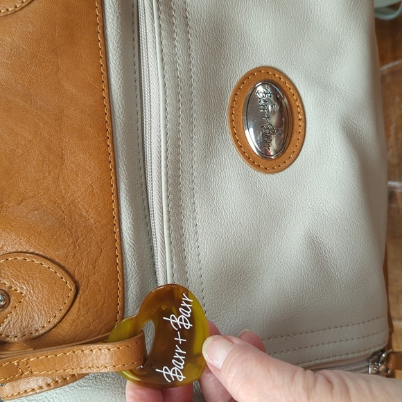 Barr & Barr Leather Satchel With Double Handles And Removable Shoulder Strap - Picture 3 of 10